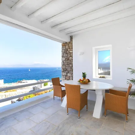 Sunset In Mykonos By White Hills Villa