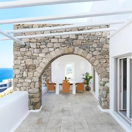 Sunset In Mykonos By White Hills Villa *