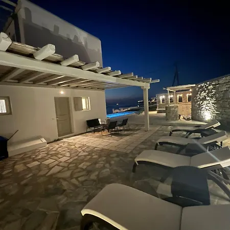 Sunset In Mykonos By White Hills Villa Mykonos Town